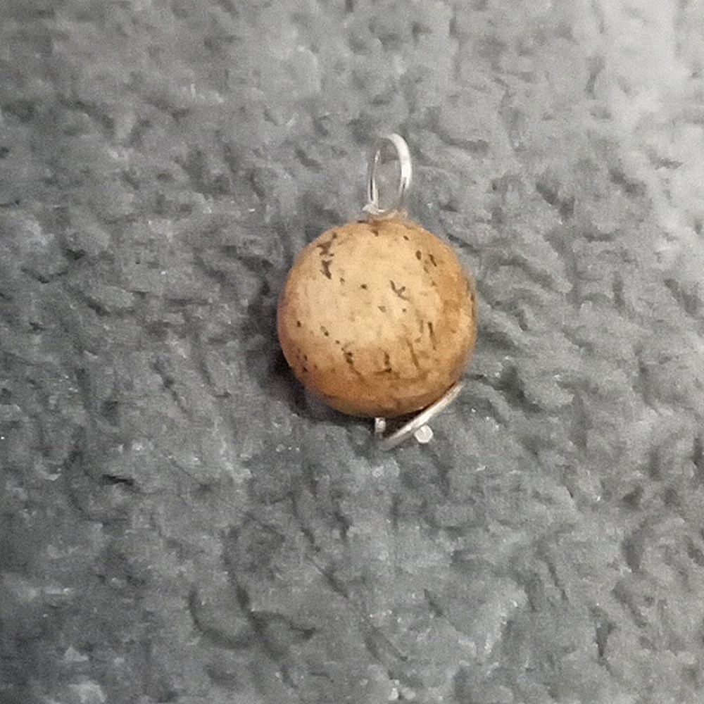 Picture jasper beaded charm